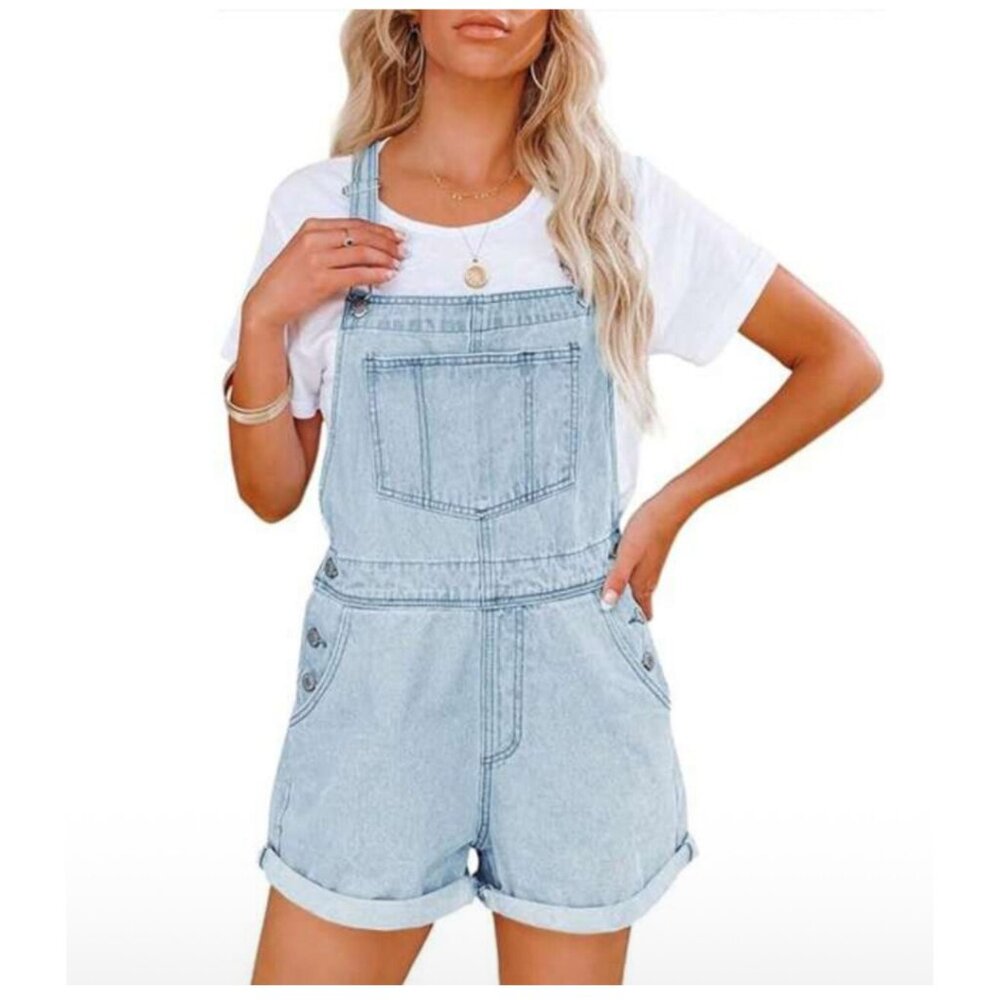 Denim Shorts Overall